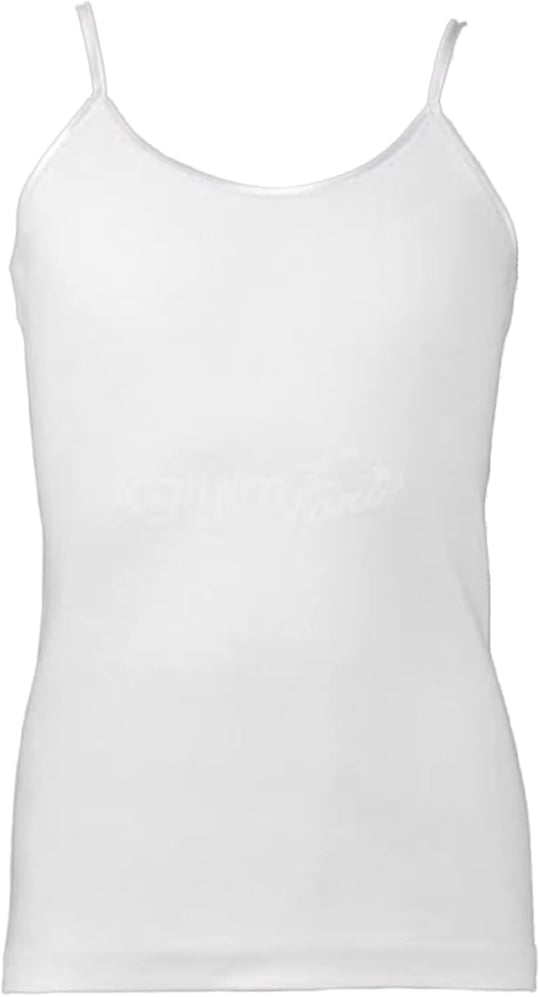 Tutku-Kız Çocuk Beyaz 6lı Paket Ribana Atlet ELF568TUT01666