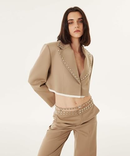 Twist TROK BASKILI CROP BLAZER BLAZER Kadın
