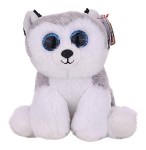 TY Beanie Babies Buff Sibirya Kurdu Peluş 15 Cm