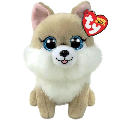 Ty Beanie Boos Jasnobrązowy Pies Honeycomb, 15 Cm