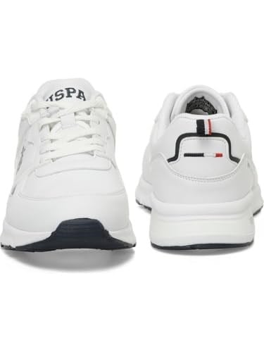 U.S.POLO ASSN VANCE 4PR BEYAZ COMFORT CASUAL ANATOMİK SPOR AYAKKABISI - Bedenler: 40 EU, 41 EU, 42 EU, 43 EU, 44 EU, 45 EU