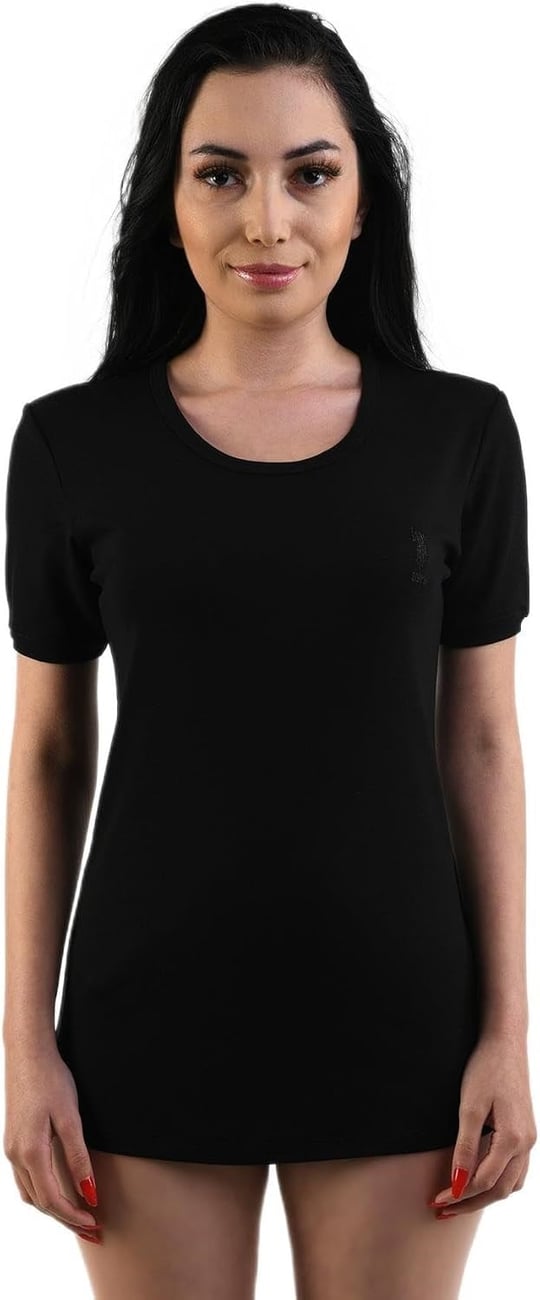 U.S. POLO ASSN Kadın Termal Kısa Kol T-shirt