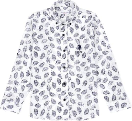 U.S. Polo Assn. Erkek Çocuk Lacivert Gömlek Desenli 50283890-VR033