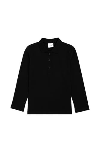 U.s. Polo Assn. Kız Çocuk Siyah Sweatshirt 50296377-VR046, 3-4 Yaş