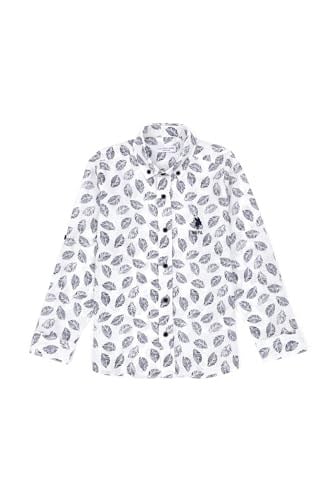 U.S. Polo Assn. Erkek Çocuk Lacivert Gömlek Desenli 50283890-VR033