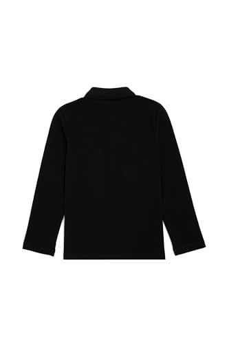 U.s. Polo Assn. Kız Çocuk Siyah Sweatshirt 50296377-VR046, 3-4 Yaş