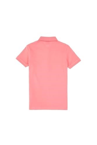 U.S. Polo Assn. Kız Çocuk Pembe Tişört Basic 50306036-VR041 - Seçenekler: 12-13 Yıl, 6-7 Yıl