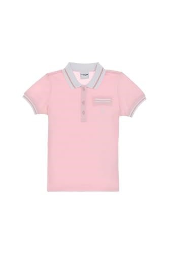 U.S. Polo Assn. Kız Çocuk Açık Pembe Tişört Basic 50310223-VR078