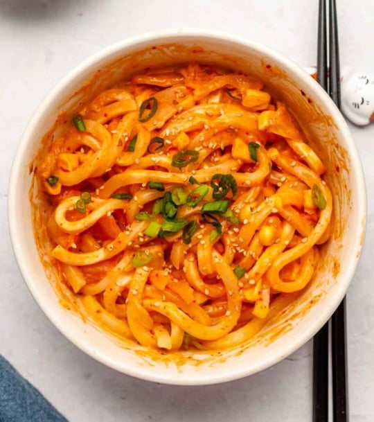 Udon Style Wheat Noodles 200 g – Kalın Buğday Eriştesi - Udon Noodles