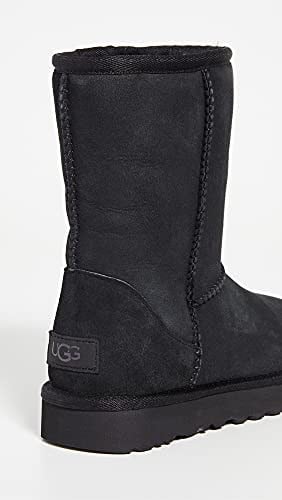 UGG W CLASSIC SHORT II Klasik Bot Kadın BLACK (SIYAH) 39