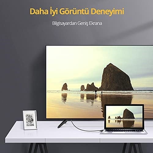 Ugreen 24+1 DVI Çift Taraflı Görüntü Aktarma Kablosu 8 Metre