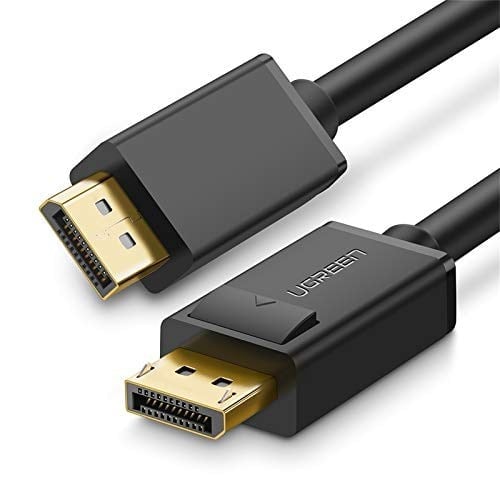 Ugreen 4K 60Hz Displayport to Displayport Kablo, 2 Metre, Siyah