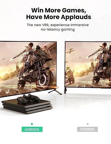Ugreen 8K Ultra HD HDMI 2.1 Görüntü Aktarma Kablosu 1 Metre