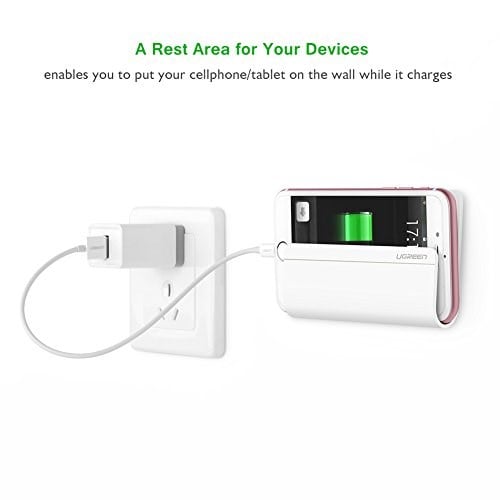 Ugreen Duvara Sabitlenen Yapışkanlı Telefon Şarj Tutucu