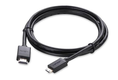 Ugreen Mini HDMI to HDMI 4K 60 Hz v1.4 Ses ve Görüntü Aktarım Kablosu 1.5 Metre