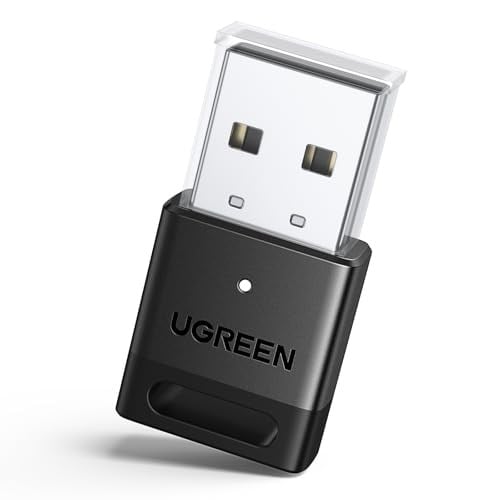 UGREEN PC için Bluetooth 5.4 Adaptörü, Fare, Klavye, Kulaklık, Cep Telefonu için USB Dongle, Windows 11/10/8.1 için Denetleyici Çubuğu