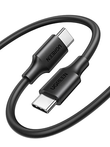 Ugreen USB C to USB C 3A Hızlı Şarj ve Data Kablosu Siyah 2 Metre
