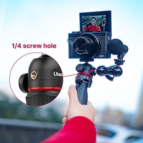 Ulanzi MT-17 Masaüstü Vlog Tripod, Siyah