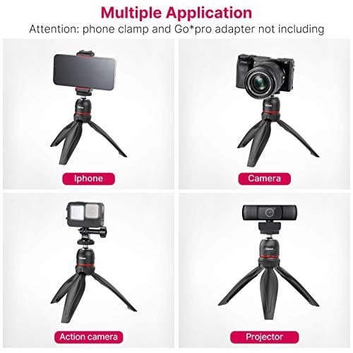 Ulanzi MT-17 Masaüstü Vlog Tripod, Siyah