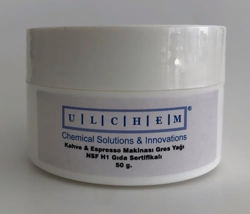 ULCHEM Espresso ve Kahve Makinası Gres Yağı - NSF H1 Uluslararası Gıda Sertifikalı (50 gram)
