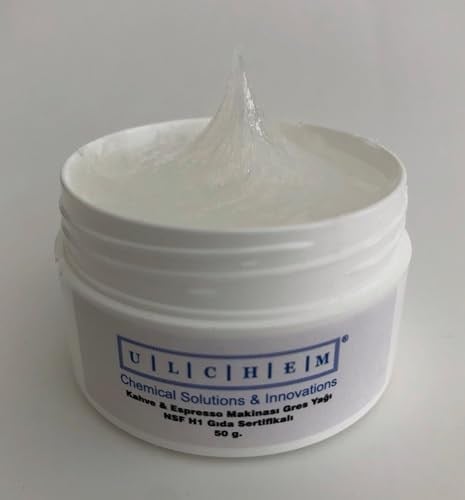 ULCHEM Espresso ve Kahve Makinası Gres Yağı - NSF H1 Uluslararası Gıda Sertifikalı (50 gram)