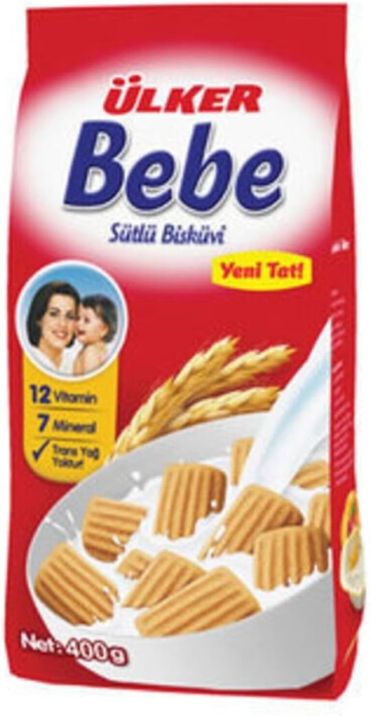 Ülker Bebe Sütlü Bisküvi 2li paket