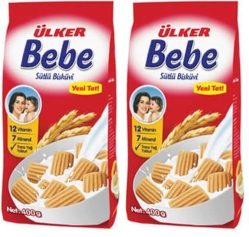 Ülker Bebe Sütlü Bisküvi 2li paket