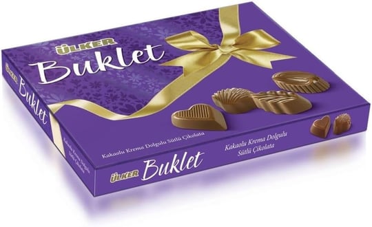 Ülker Buklet Dolgulu İkramlık Çikolata 200 gr 2 li