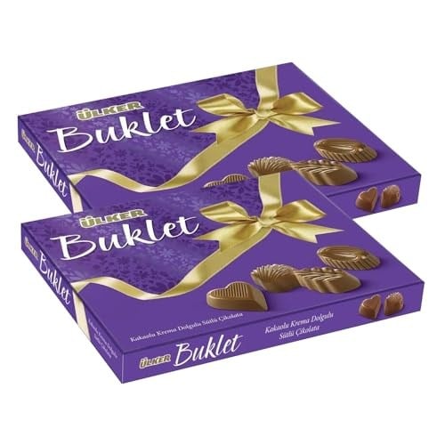 Ülker Buklet Dolgulu İkramlık Çikolata 200 gr 2 li