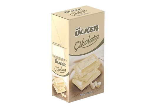 ÜLKER ÇIKOLATA BEYAZ TABLET 80GR x6 ADET