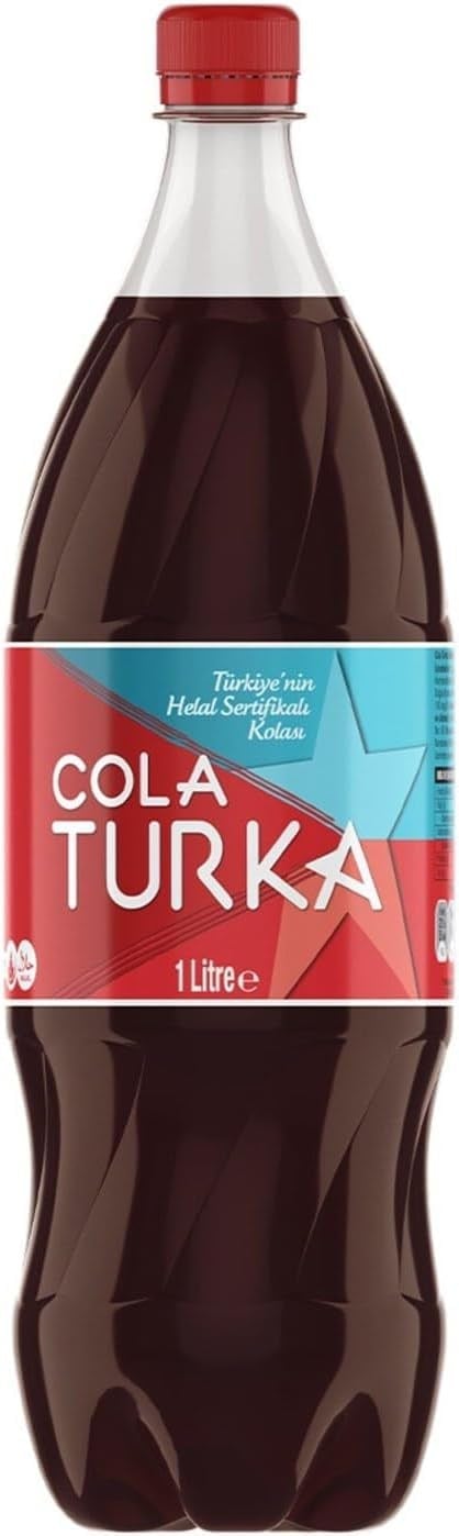 Ülker Cola Turka Gazlı İçecek, 1 Litre, 12 Adet