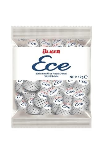 Ülker Ece Ikramlık Çikolata Fındıklı Poşet 1Kg