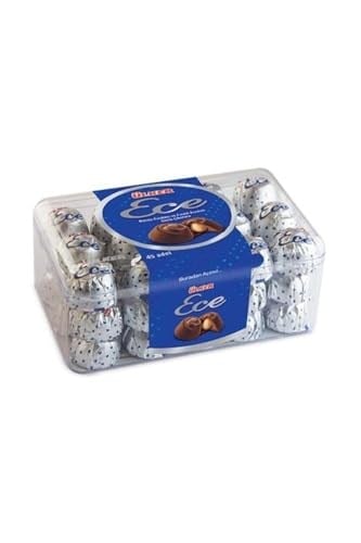 Ülker Ece Sütlü Çikolata, Bütün Fındıklı, 458 gr, 2li Paket
