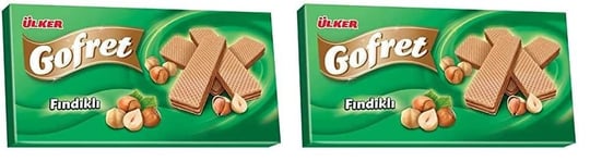 Ülker Gofret 220 Gram Fındık Aromalı 2li paket - Seçenekler: Pack of 2, küçük