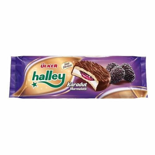 Ülker Halley Karadut Dolgulu 7x33,7Grx12 x Adet
