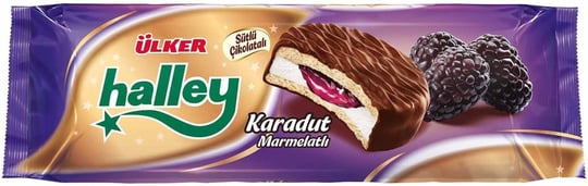 Ülker Halley Karadut Dolgulu 7x33,7Grx12 x Adet