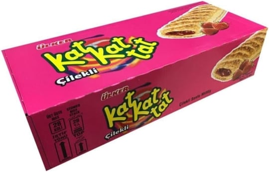 Ülker Kat Kat Tat Çilekli 28 Gr x24 Adet