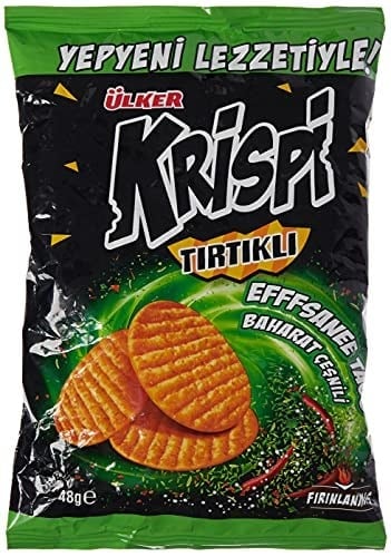 ÜLKER Krispi Tırtıklı Baharatlı Kraker, 48 Gr