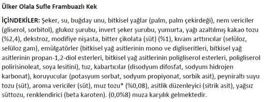 ÜLKER Olala Frambuazlı Sufle Kek, 70 Gr