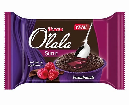 ÜLKER Olala Frambuazlı Sufle Kek, 70 Gr