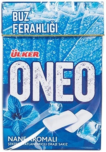Ülker Oneo Draje Nane Aromalı Sakız 21 Gr x 20 Adet