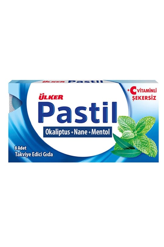 ÜLKER Pastil Okaliptüs Mentol Nane, 22.4 Gr