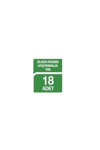 Ülker Probis Atıştırmalık Bisküvi 75 Gr (18 Adet) 1 koli