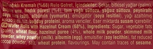 Ülker Rulokat Fındıklı 42Grx12 x Adet