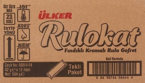 Ülker Rulokat Fındıklı 42Grx12 x Adet