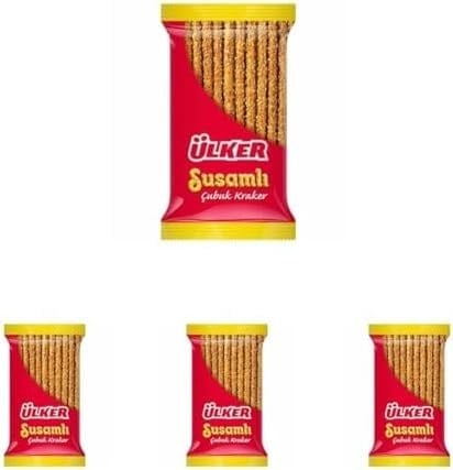ÜLKER Susamlı Çubuk Kraker 45 Gram 4lü paket