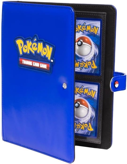 Ultra Pro - Premium Pokémon 4 Cepli Geçmeli Bağlayıcı, Pokémon Koleksiyoncular için Şık Premium Güvenli Koruyucu Kart Tutucu Ekran Bağlayıcı Şık Depolama Çözümü
