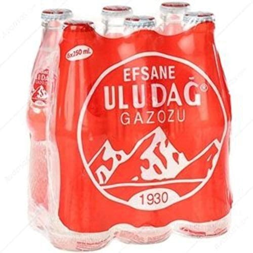 Uludağ Efsane Gazoz 6x250 Ml Cam