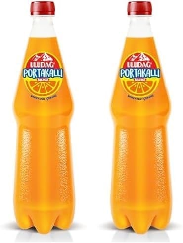 Uludağ Efsane Portakal Gazoz 1000 ml 2li paket - Seçenekler: 1L, Pack of 2