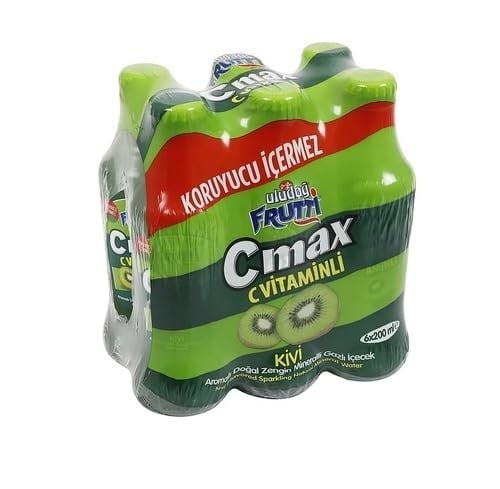 Uludağ Frutti C Max Kivi Aromalı C Vitaminli 6X200Ml.